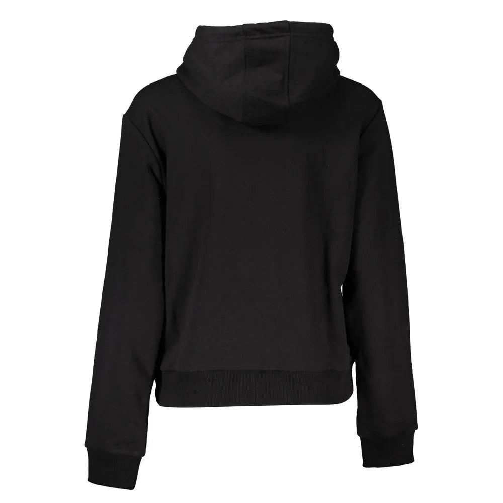 Cavalli Class Black Cotton Sweatshirt - XXL - Hoodies