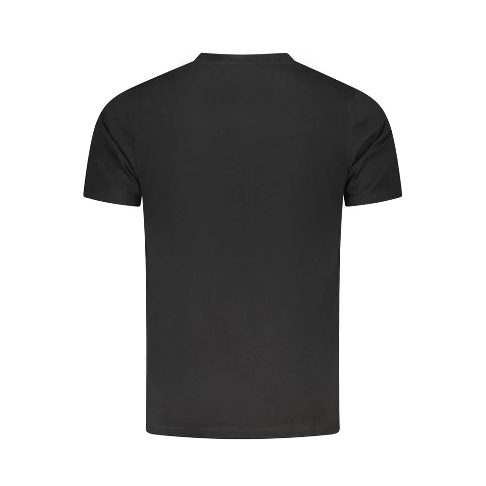 Cavalli Class Black Cotton T-Shirt