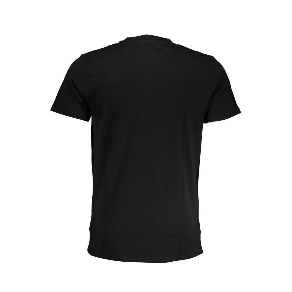 Cavalli Class Black Cotton T-Shirt - T-Shirts