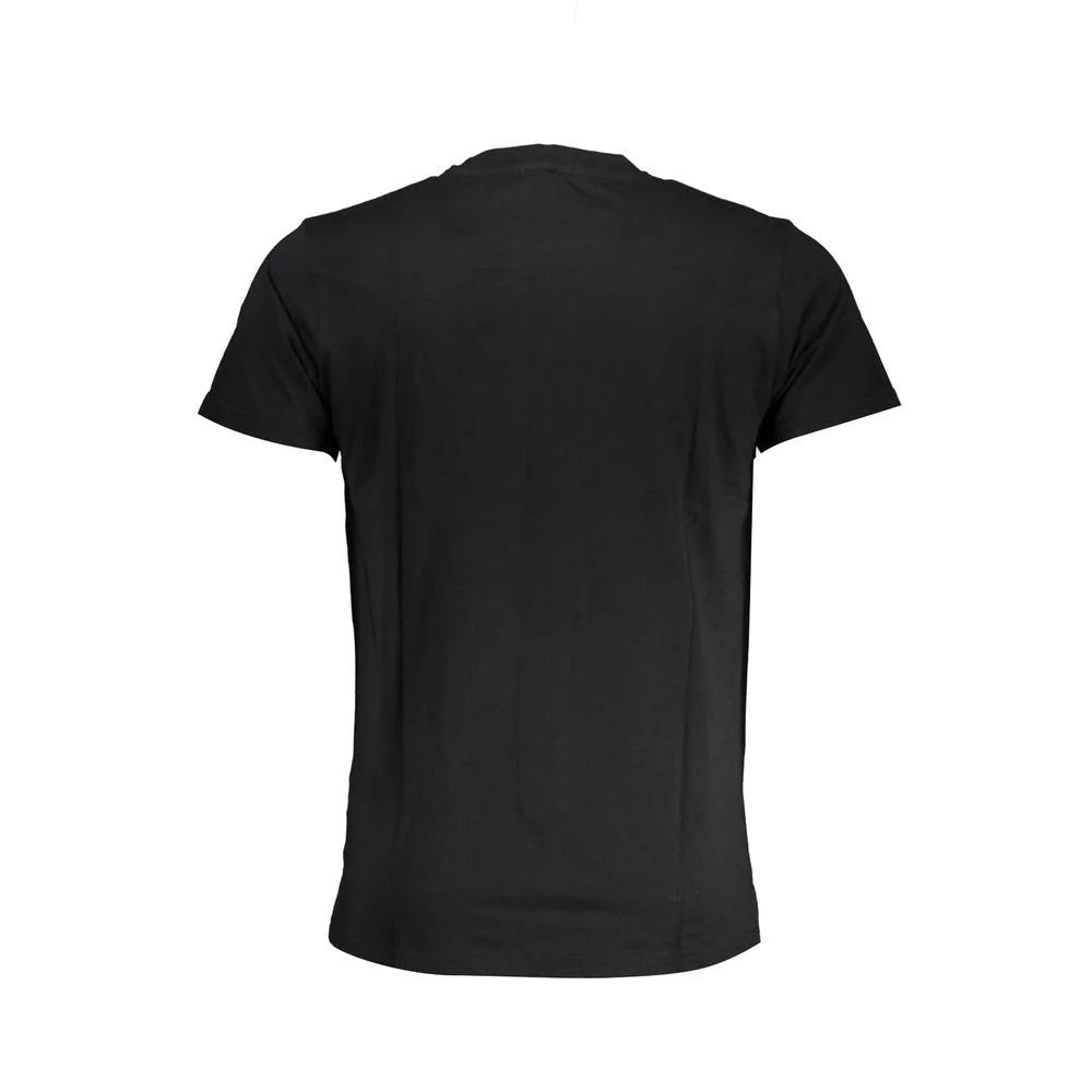 Cavalli Class Black Cotton T-Shirt - T-Shirts