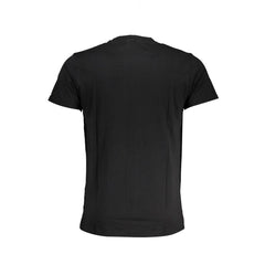 Cavalli Class Black Cotton T-Shirt - T-Shirts