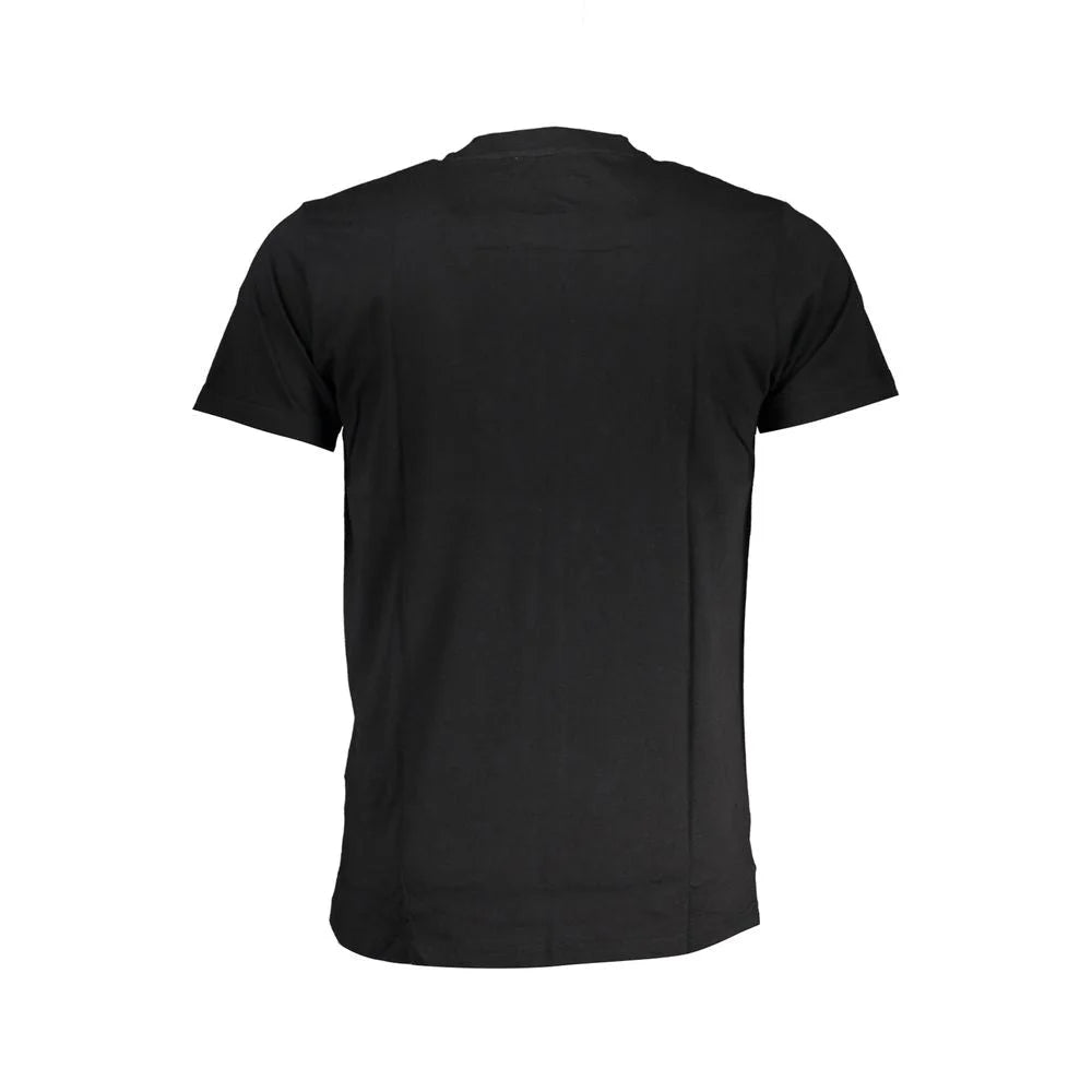 Cavalli Class Black Cotton T-Shirt - T-Shirts