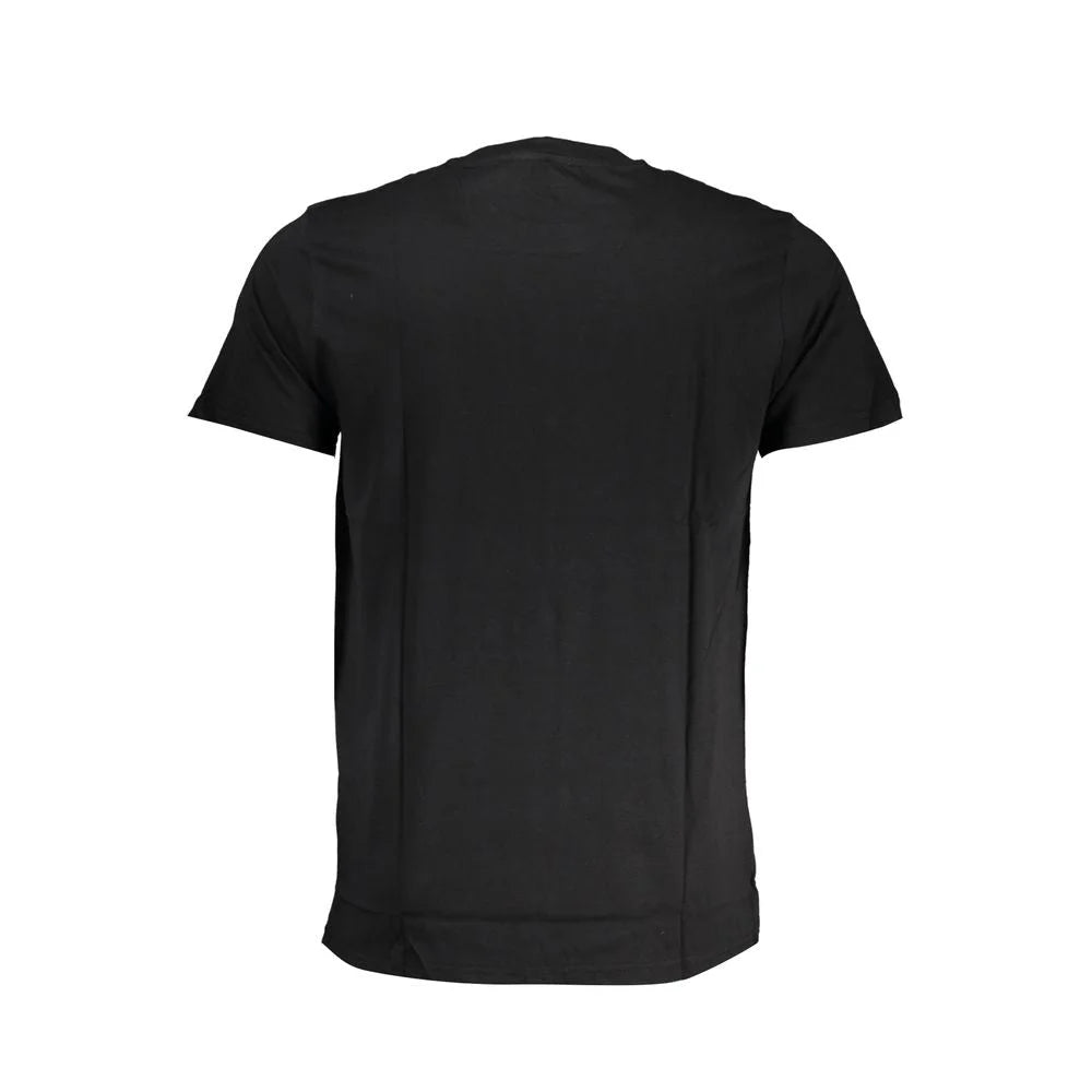 Cavalli Class Black Cotton T-Shirt - XL - T-Shirts