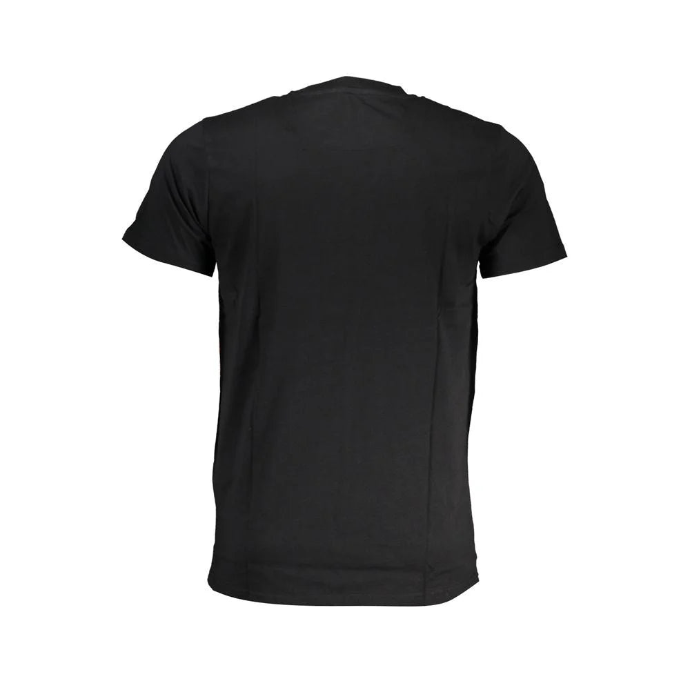 Cavalli Class Black Cotton T-Shirt - XL - T-Shirts