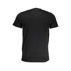Cavalli Class Black Cotton T-Shirt - XL - T-Shirts