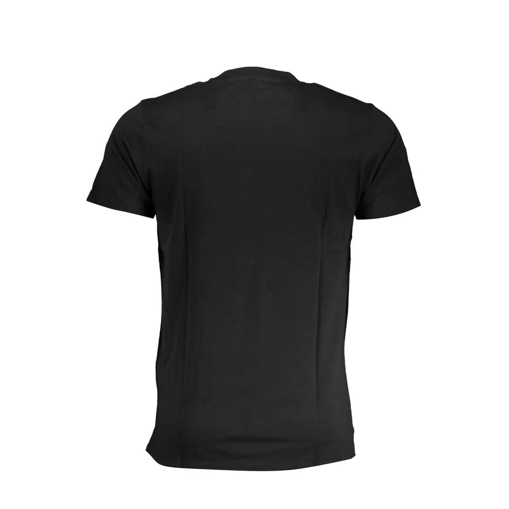Cavalli Class Black Cotton T-Shirt - XL - T-Shirts