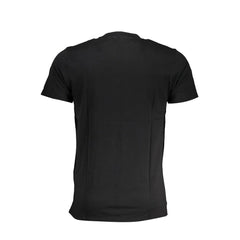 Cavalli Class Black Cotton T-Shirt - XL - T-Shirts