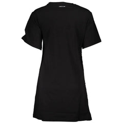 Cavalli Class Black Cotton Women Dress - Dresses