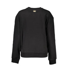 Cavalli Class Black Cotton Women Sweater - S - Sweatshirts