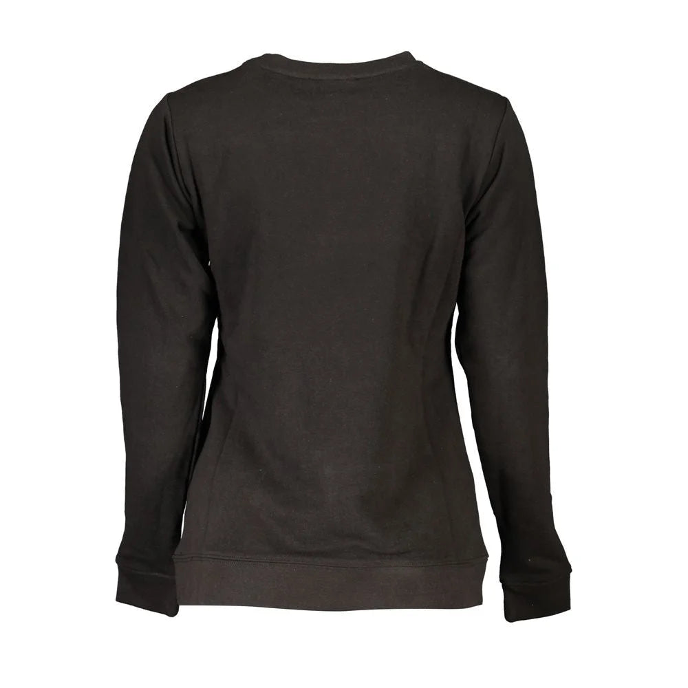 Cavalli Class Black Cotton Women Sweater - Sweatshirts