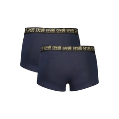 Cavalli Class Blue Cotton Men Boxer - Boxer Briefs