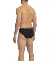 Cavalli Class Blue Cotton Men Brief - Briefs
