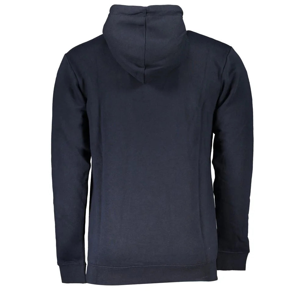 Cavalli Class Blue Cotton Men Sweater - Hoodies