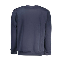 Cavalli Class Blue Cotton Men Sweater - Sweatshirts