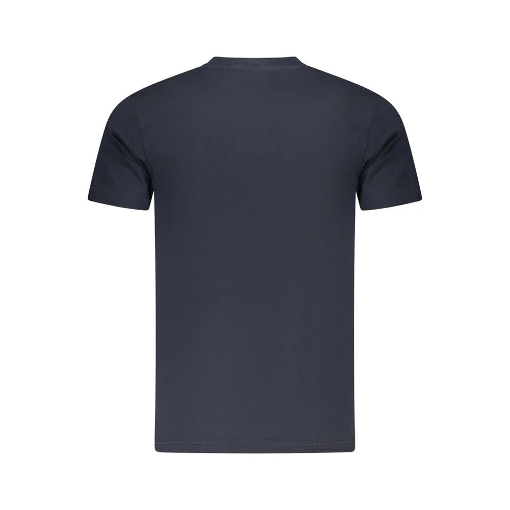 Cavalli Class Blue Cotton Men T-Shirt - T-Shirts