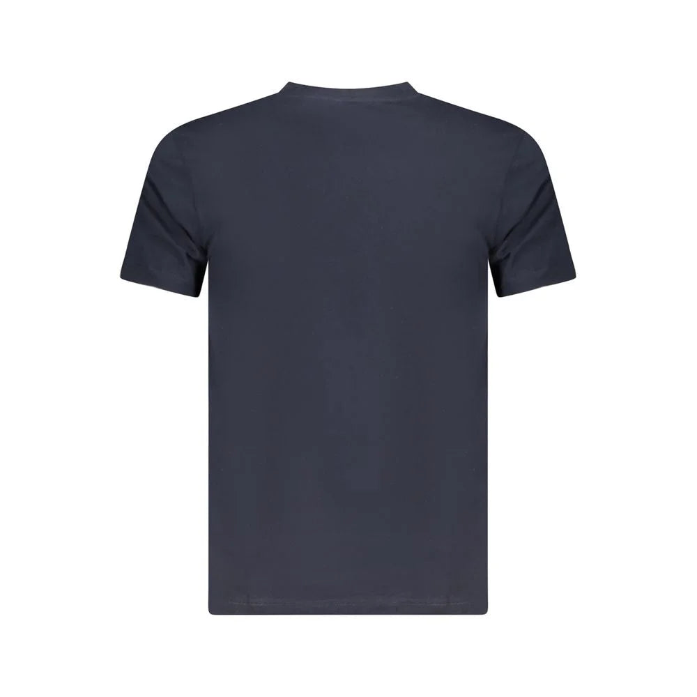 Cavalli Class Blue Cotton Men T-Shirt - T-Shirts