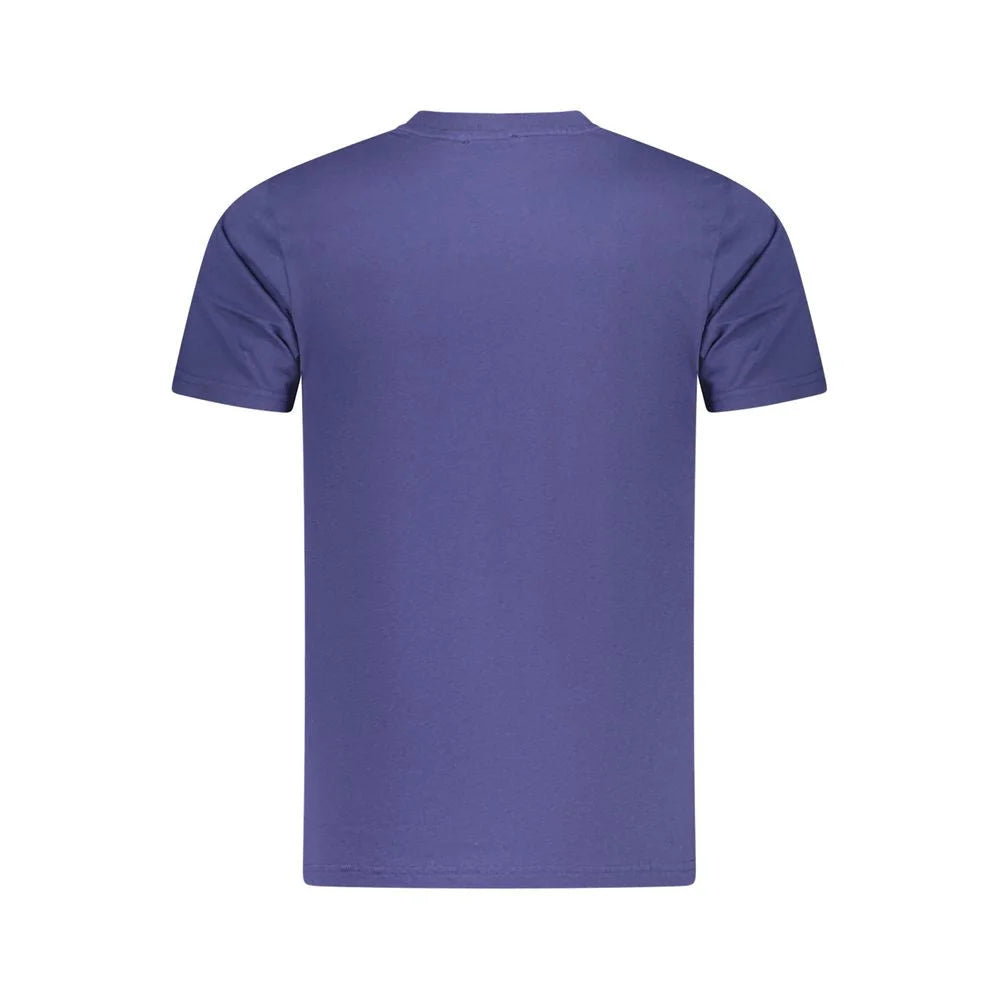 Cavalli Class Blue Cotton Men T-Shirt - T-Shirts