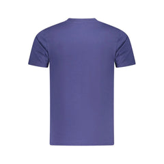 Cavalli Class Blue Cotton Men T-Shirt - T-Shirts