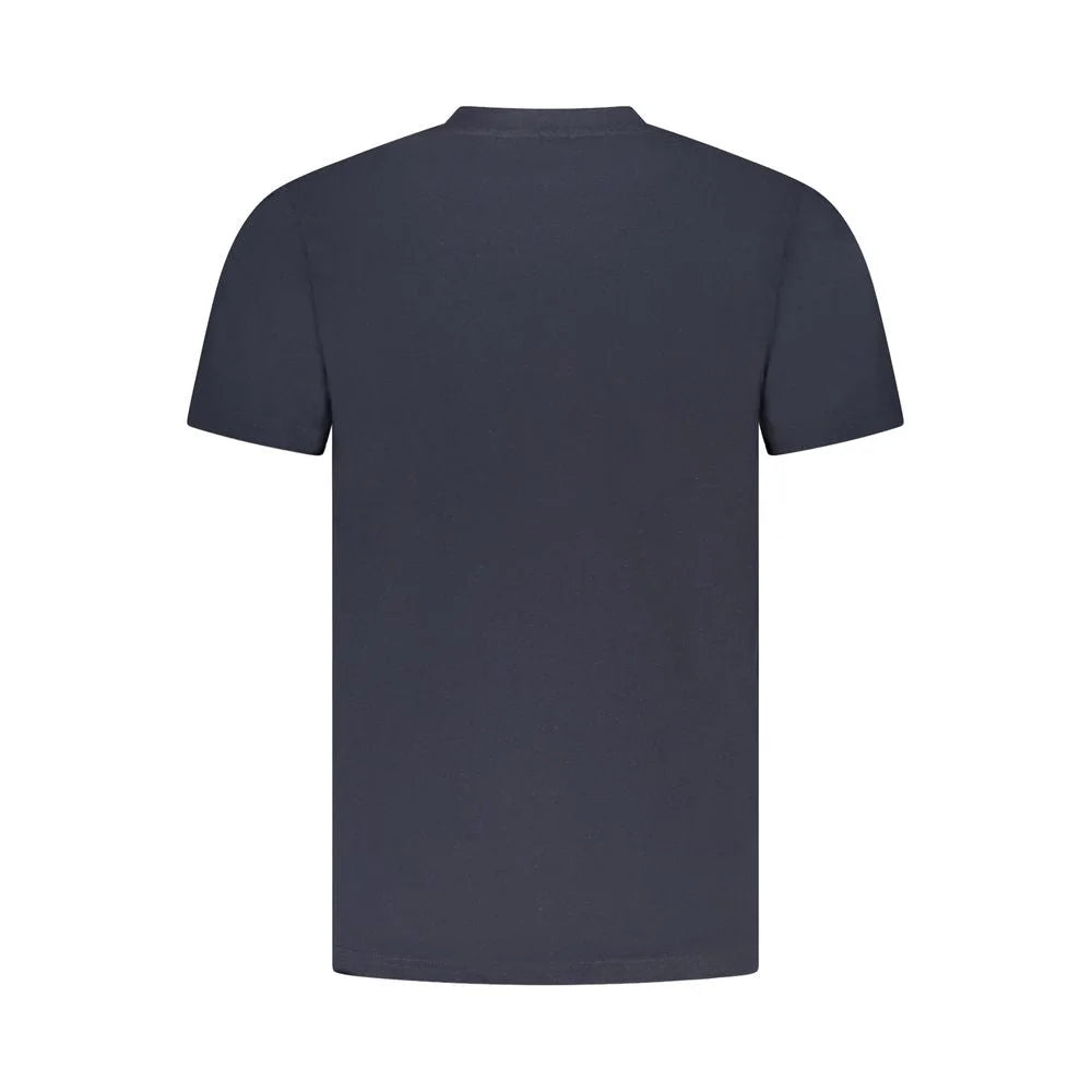 Cavalli Class Blue Cotton Men T-Shirt - T-Shirts