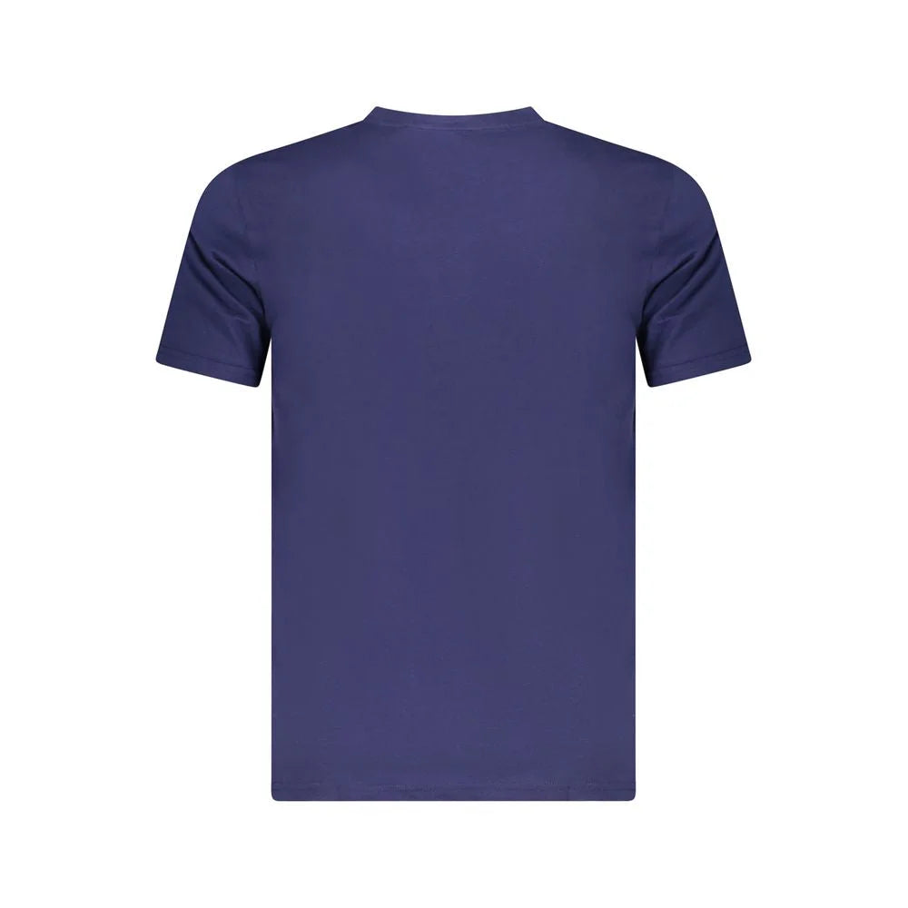 Cavalli Class Blue Cotton Men T-Shirt - T-Shirts