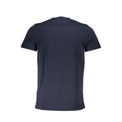 Cavalli Class Blue Cotton Men T-Shirt - T-Shirts