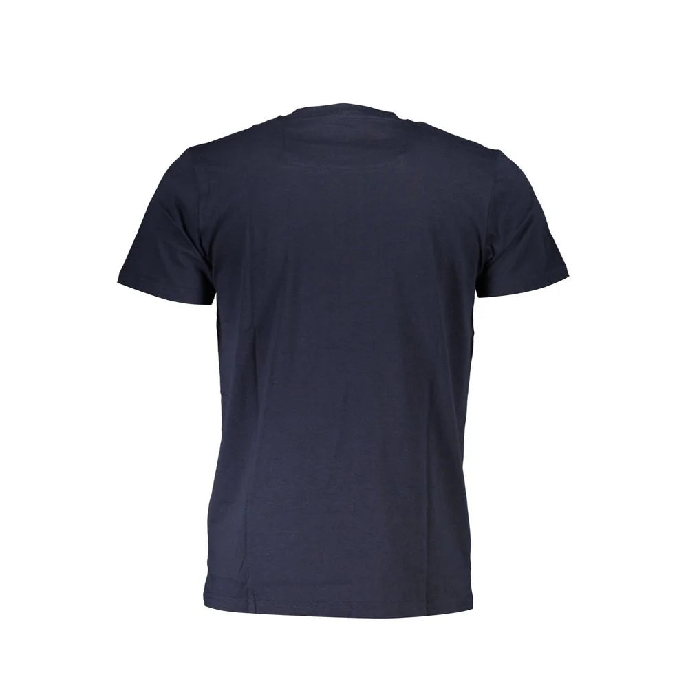Cavalli Class Blue Cotton Men T-Shirt - XL - T-Shirts