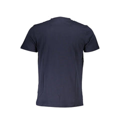 Cavalli Class Blue Cotton Men T-Shirt - XL - T-Shirts