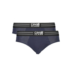 Cavalli Class Blue Cotton Men Underwear - Briefs