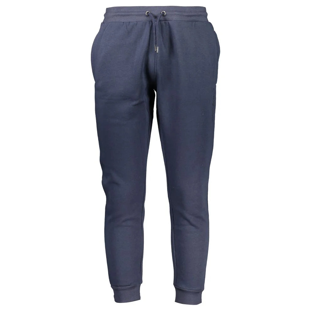 Cavalli Class Blue Cotton Pant