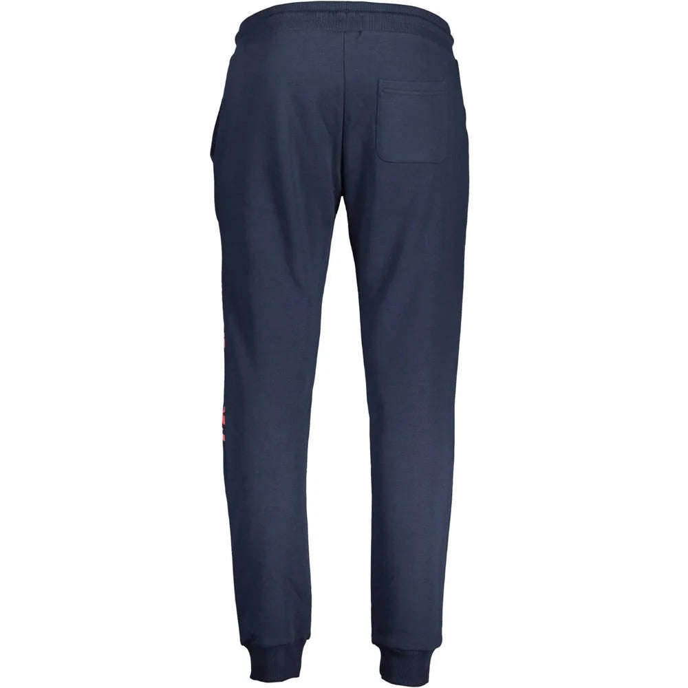 Cavalli Class Blue Cotton Pant - Joggers