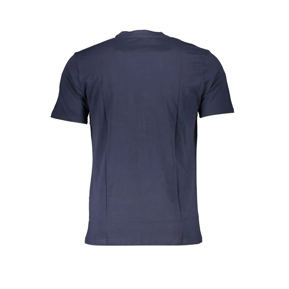 Cavalli Class Blue Cotton T-Shirt - L - T-Shirts