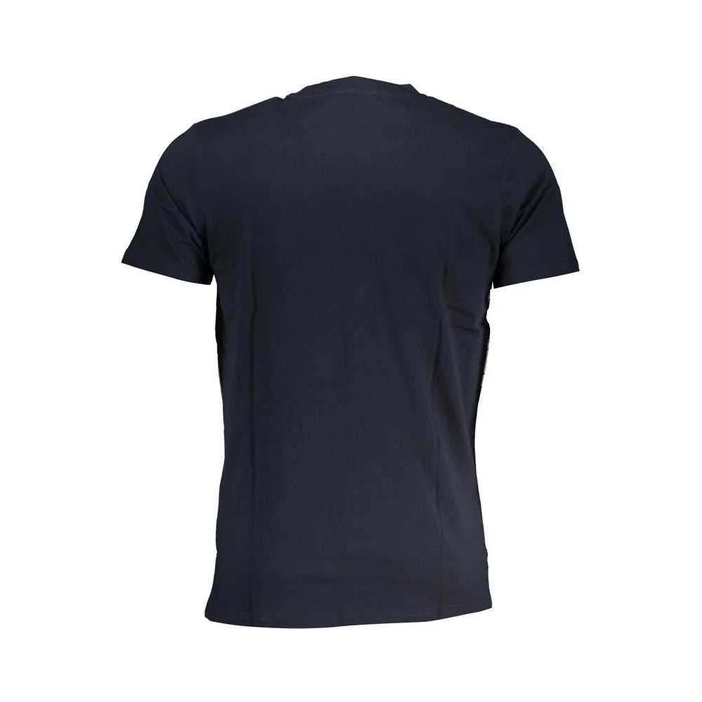 Cavalli Class Blue Cotton T-Shirt - T-Shirts