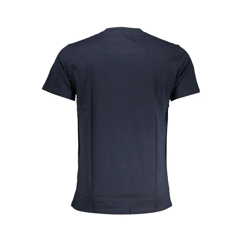 Cavalli Class Blue Cotton T-Shirt - T-Shirts