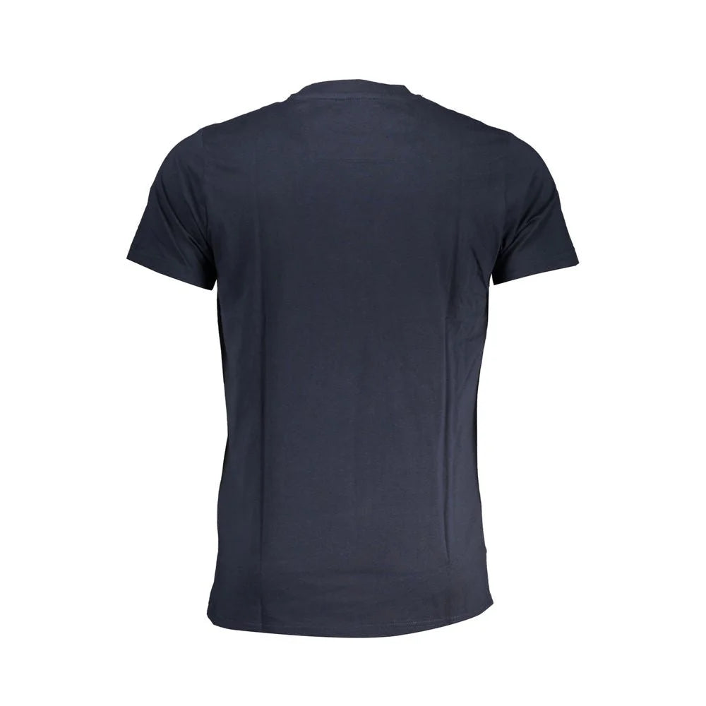 Cavalli Class Blue Cotton T-Shirt - T-Shirts