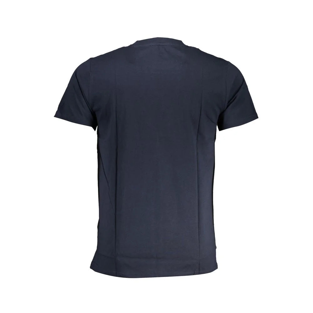 Cavalli Class Blue Cotton T-Shirt - T-Shirts