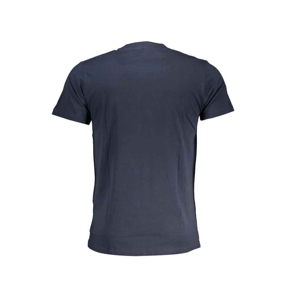 Cavalli Class Blue Cotton T-Shirt - T-Shirts