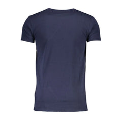 Cavalli Class Blue Cotton T-Shirt - T-Shirts