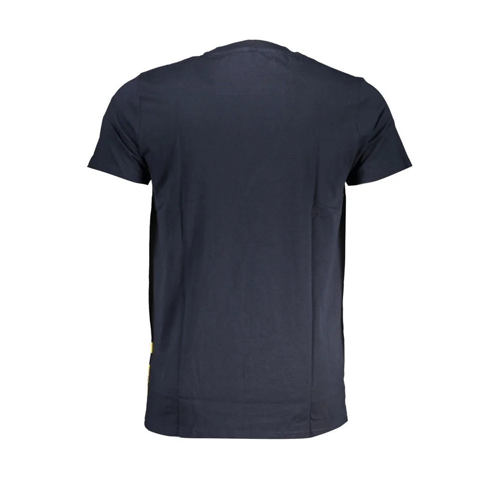 Cavalli Class Blue Cotton T-Shirt - XL - T-Shirts