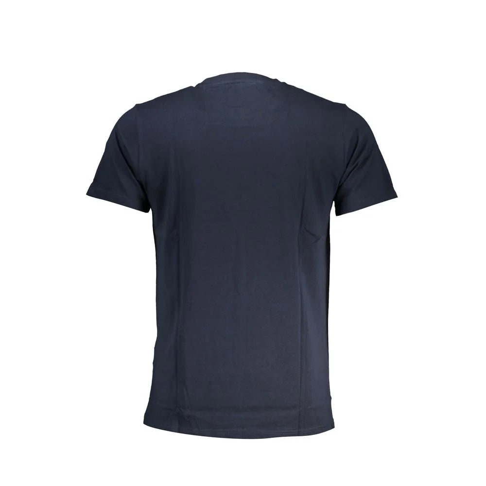 Cavalli Class Blue Cotton T-Shirt - XL - T-Shirts