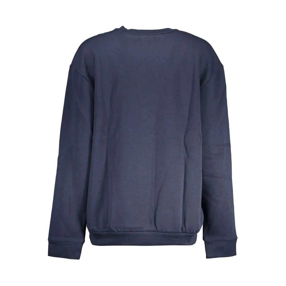 Cavalli Class Blue Cotton Women Sweater - Sweatshirts