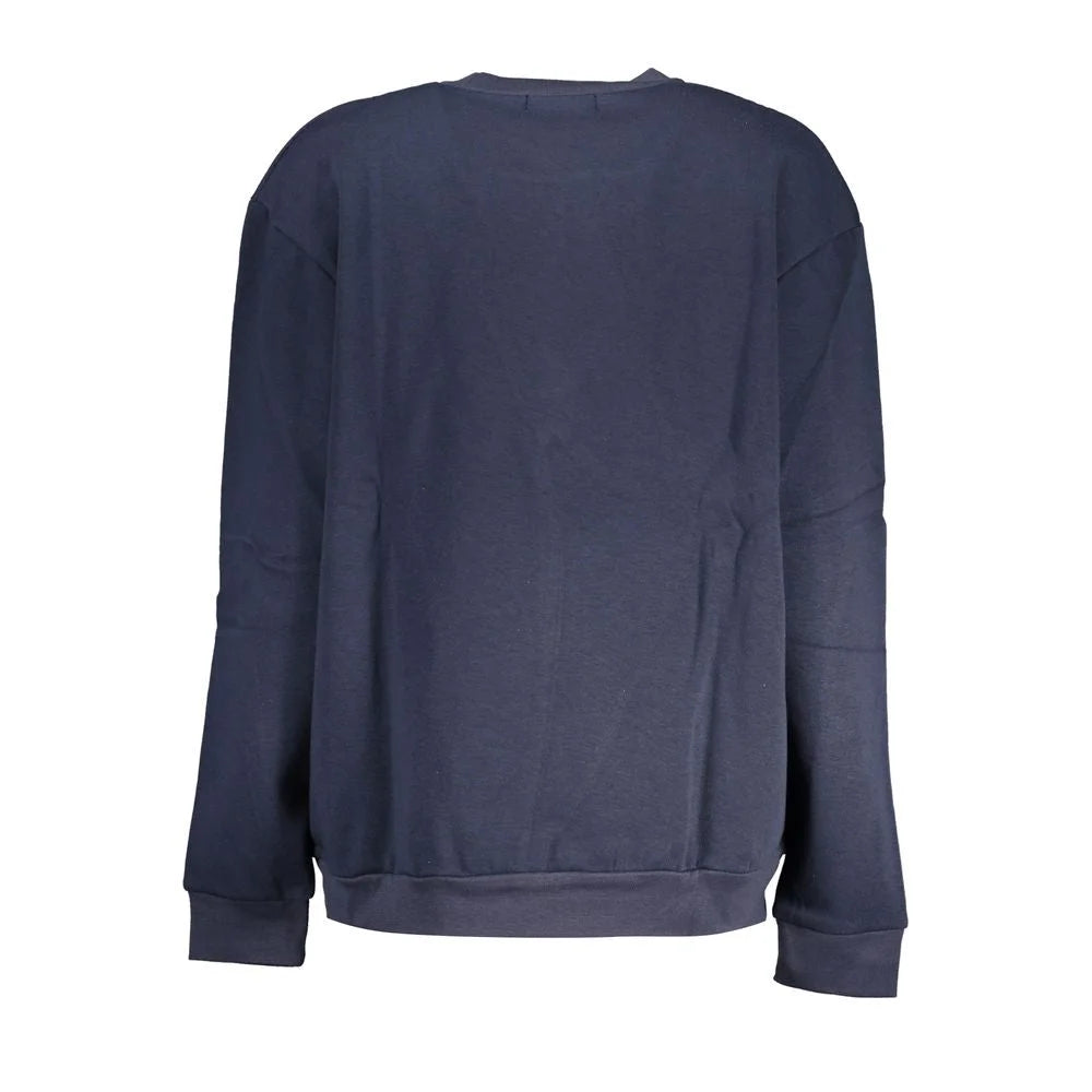 Cavalli Class Blue Cotton Women Sweater - Sweatshirts