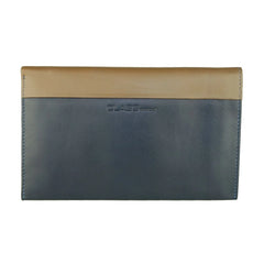 Cavalli Class Blue Leather Men Wallet - Wallets