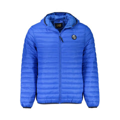 Cavalli Class Blue Polyamide Men Jacket - Puffer Jackets