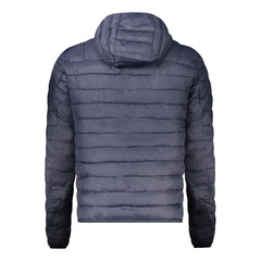 Cavalli Class Blue Polyester Men Jacket - Puffer Jackets