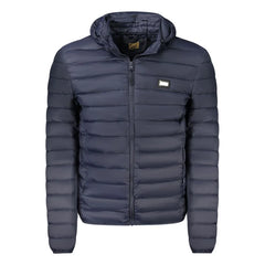 Cavalli Class Blue Polyester Men Jacket - Puffer Jackets