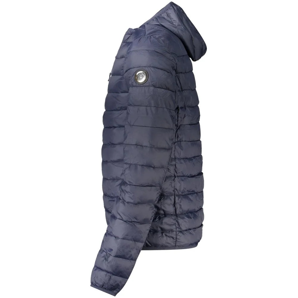 Cavalli Class Blue Polyester Men Jacket - Puffer Jackets