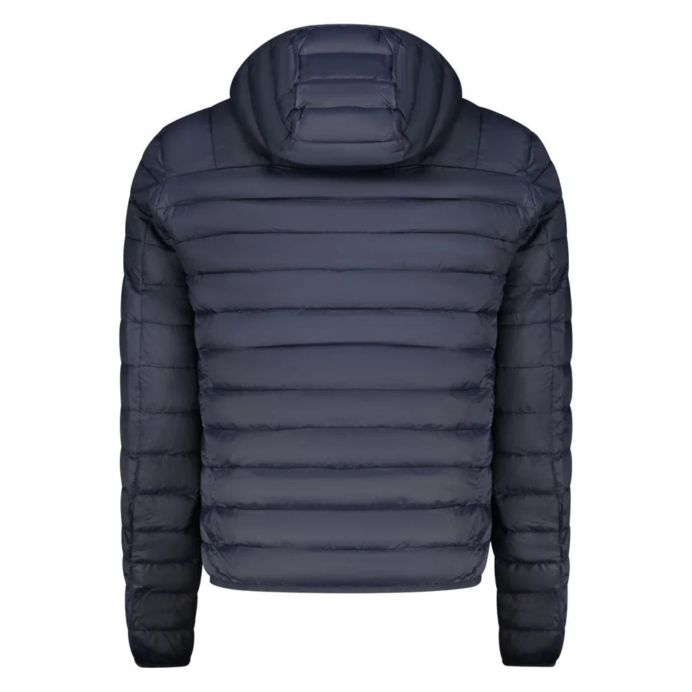 Cavalli Class Blue Polyester Men Jacket - Puffer Jackets