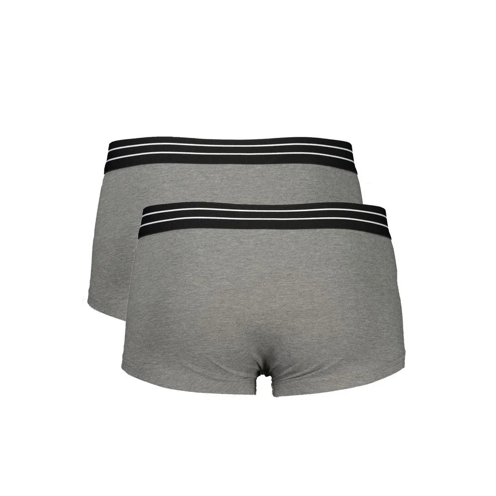 Cavalli Class Brown Cotton Men Boxer - Boxer Briefs