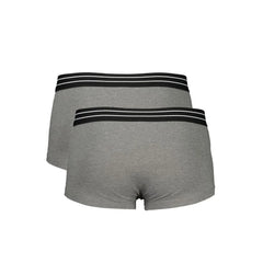 Cavalli Class Brown Cotton Men Boxer - Boxer Briefs