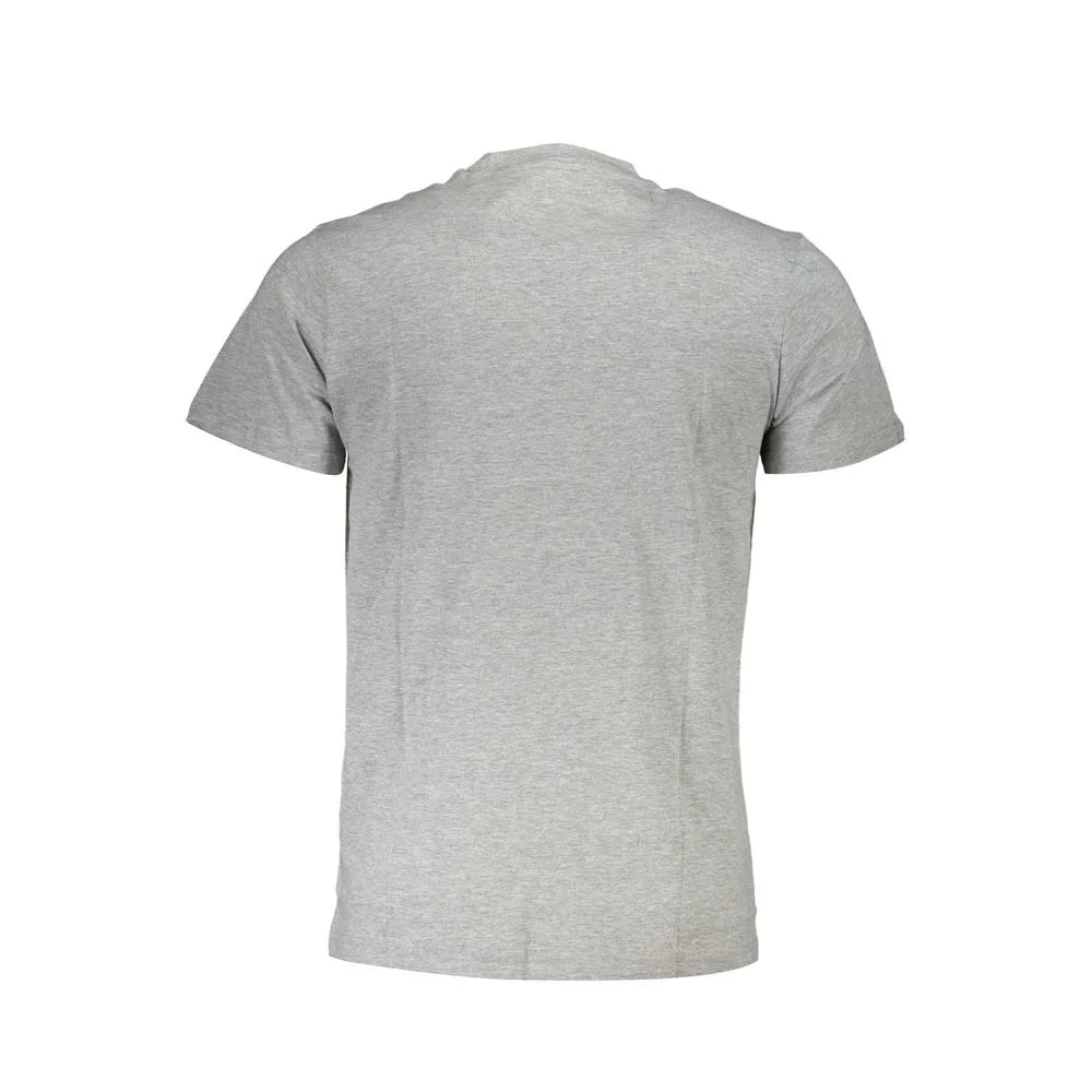 Cavalli Class Brown Cotton Men T-Shirt - T-Shirts